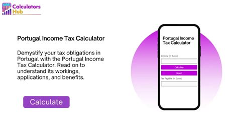 portugal income tax calculator